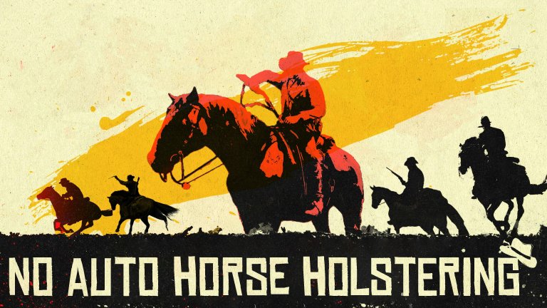 无自动马匹收枪（No AUTO Horse Holstering）