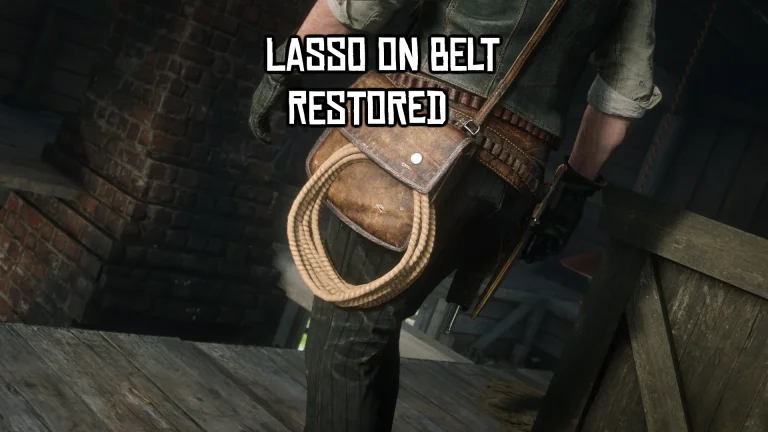 皮带上的套索已修复（Lasso on Belt Restored）