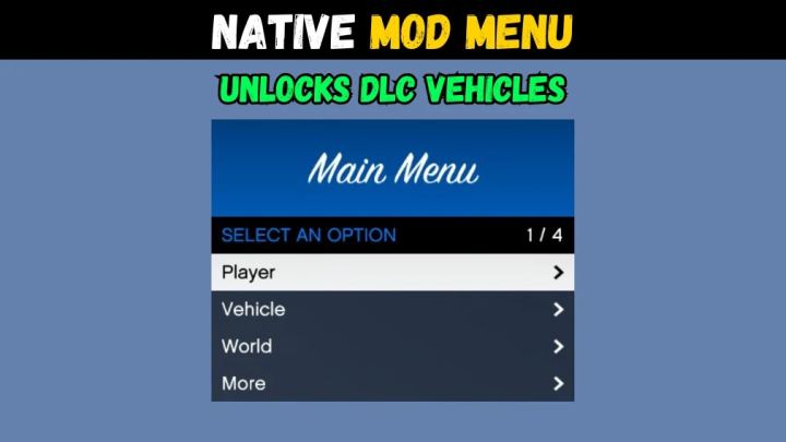 原生模组菜单（ASI）（Native Mod Menu (ASI)）