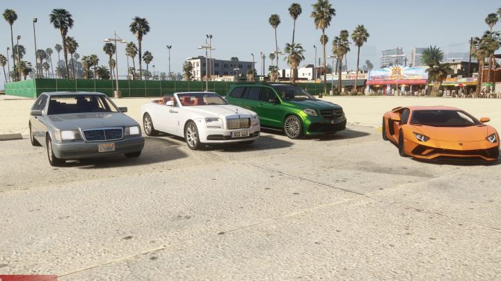 GTA 5 增强版更新中的真实车辆（Real vehicles in GTA 5 Enhanced UPDATE）