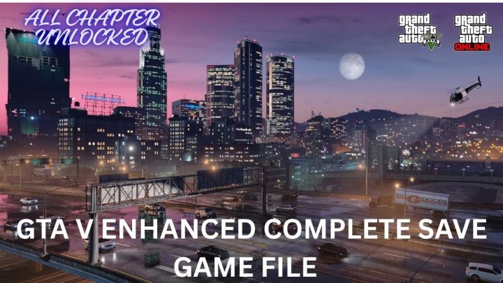 GTA V增强版存档 全解锁 所有任务 所有能力（GTA V ENHANCED save game fully unlocked all mission all ability）