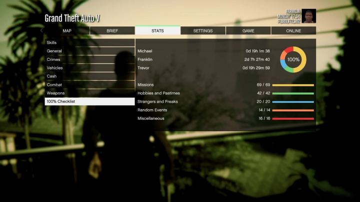 GTA 5 100%完成度存档文件（GTA 5 100 Percent Save File）