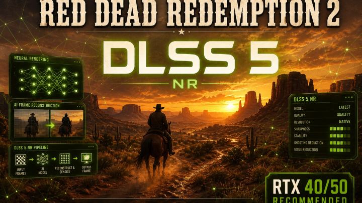 荒野大镖客2 · DLSS 5 神经渲染（ReShade版本）