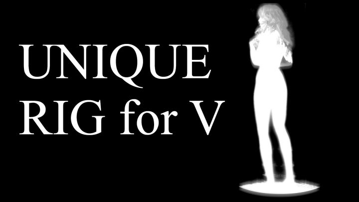框架 – 独特V形身材 – 绑定（旧版）（Framework – Unique V Body Shape – Rig (LEGACY)）