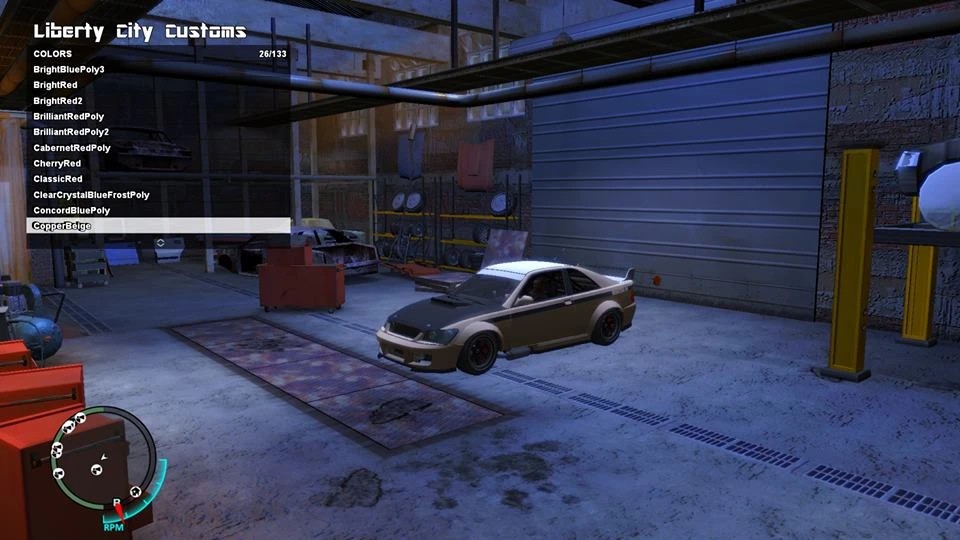 自由城改装店（车身维修坊模组）（Liberty City Customs (Autobody Shop Mod)）