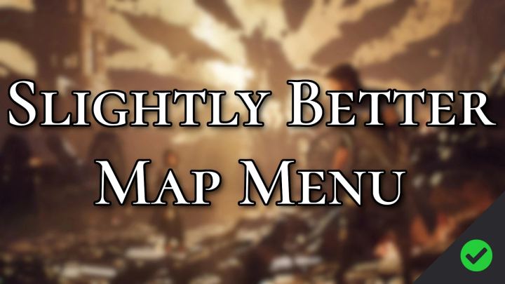 小幅优化的地图菜单（Slightly Better Map Menu）