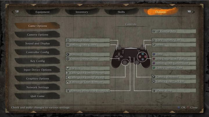 《只狼：影逝二度》v1.05版 PS4按键适配补丁（PS4 Buttons for Sekiro v1.05）