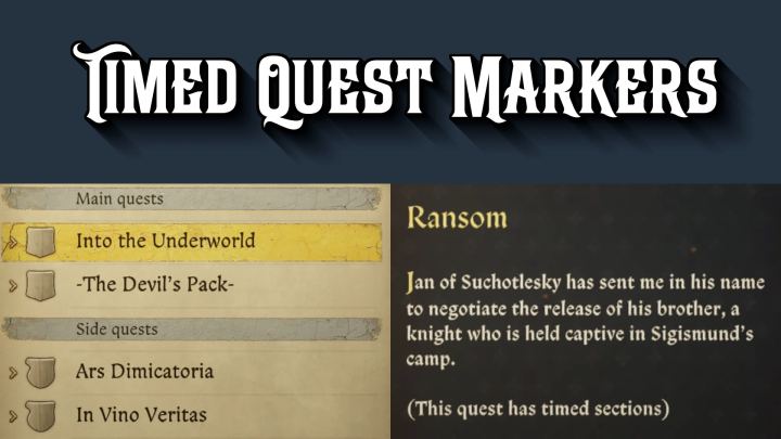 限时任务标记（Timed Quest Markers）
