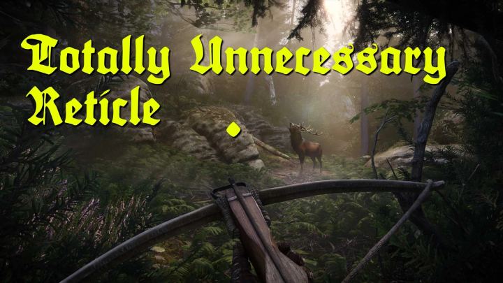 完全多余的弓箭与弩用瞄准分划板（Totally unnecessary Reticle for Bows and Crossbows）