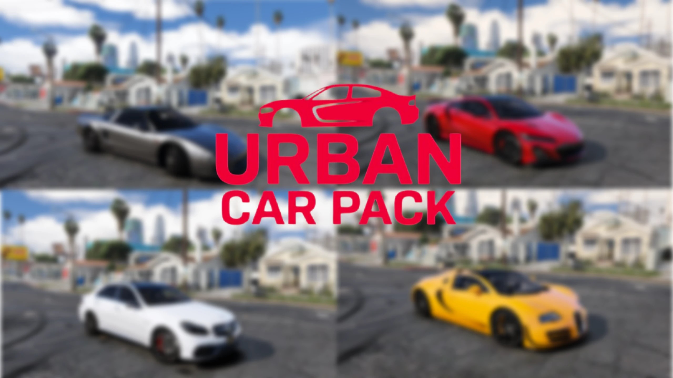 都市车辆包（附加140辆车）增强版与NVE（Urban Car Pack (Add-On 140 Cars) Enhanced and NVE）