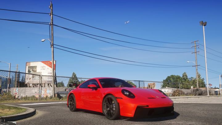 2021款Pfister 911 (992) GT3（附加组件）带已安装引擎音效模组（Pfister 911 (992) GT3 2021 (Add-On) with installed engine sound mod）