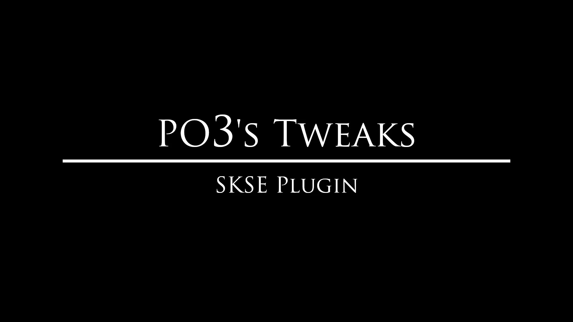 三次方的调整集（powerofthree’s Tweaks）