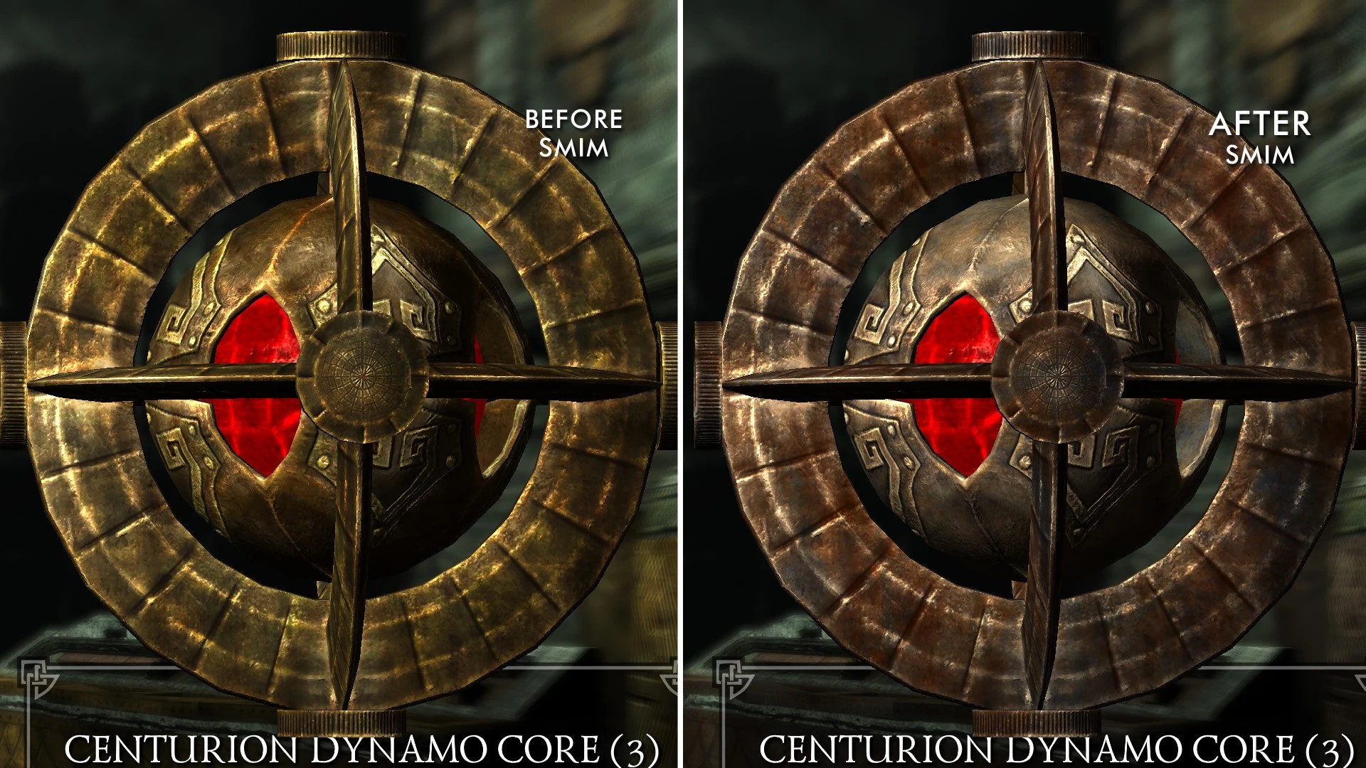 古代矮人金属 – Xtudo制作的SMIM 黎明守卫 龙裔补丁（Ancient Dwemer Metal – My patches for SMIM Dawnguard Dragonborn by Xtudo）