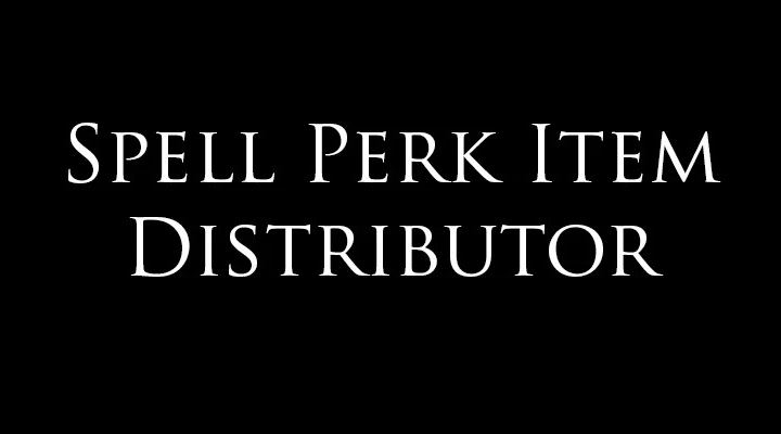 法术天赋物品分发器（SPID）（Spell Perk Item Distributor (SPID)）