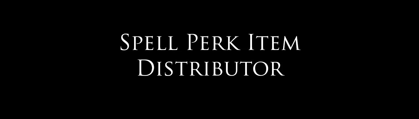 法术天赋物品分发器（SPID）（Spell Perk Item Distributor (SPID)）