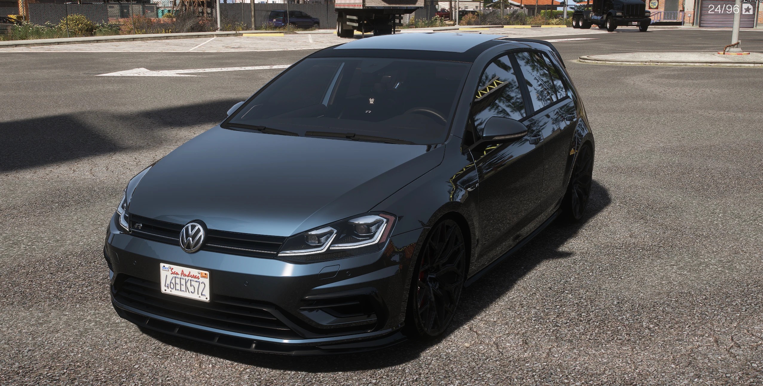 2018款大众高尔夫7.5 R 天蝎排气版（附加组件 | 音效 | 操控优化）（Volkswagen Golf 7.5 R 2018 Akrapovic (Add-On I Sound I Handling)）