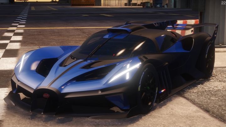 布加迪Bolide（附加模组 操控优化 涂装包）（Bugatti Bolide (Add-On I Handling I Liveries)）