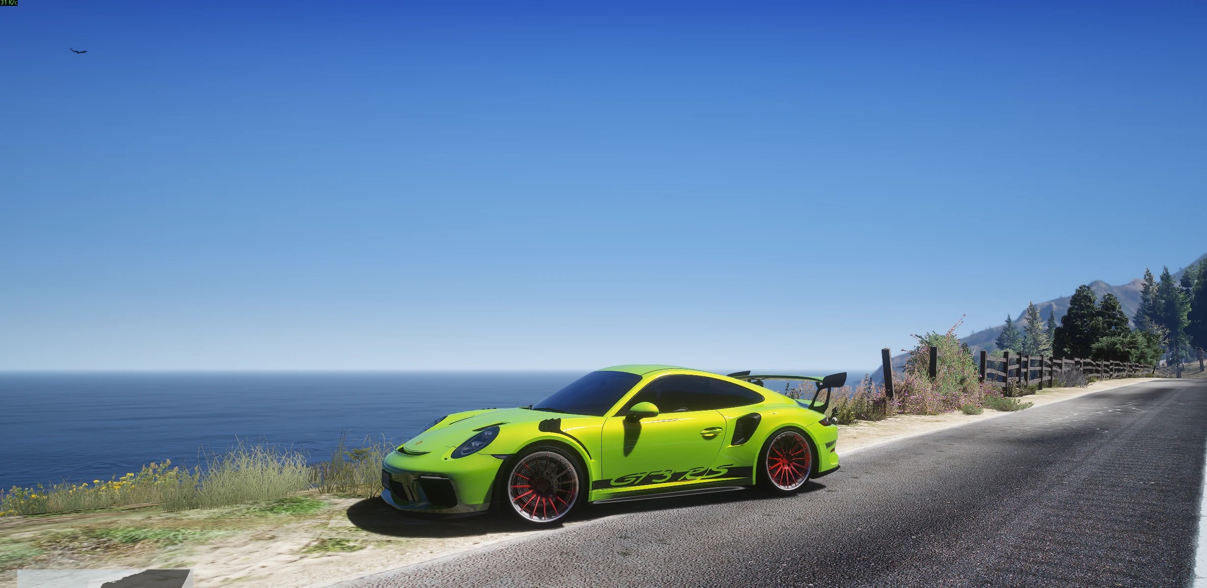 2019款Pfister 911 GT3RS（附加组件）已安装引擎音效模组（Pfister 911 GT3RS 2019 (Add-On) with installed engine sound mod）