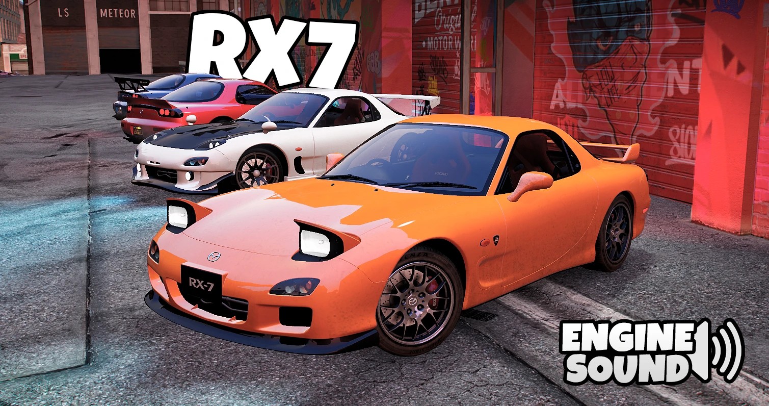马自达RX-7 Spirit R 模组 调校 音效 操控（仅支持NVE）（Mazda RX-7 Spirit R ‘Addon”Tuning”Sound”Handling'(NVE only)）