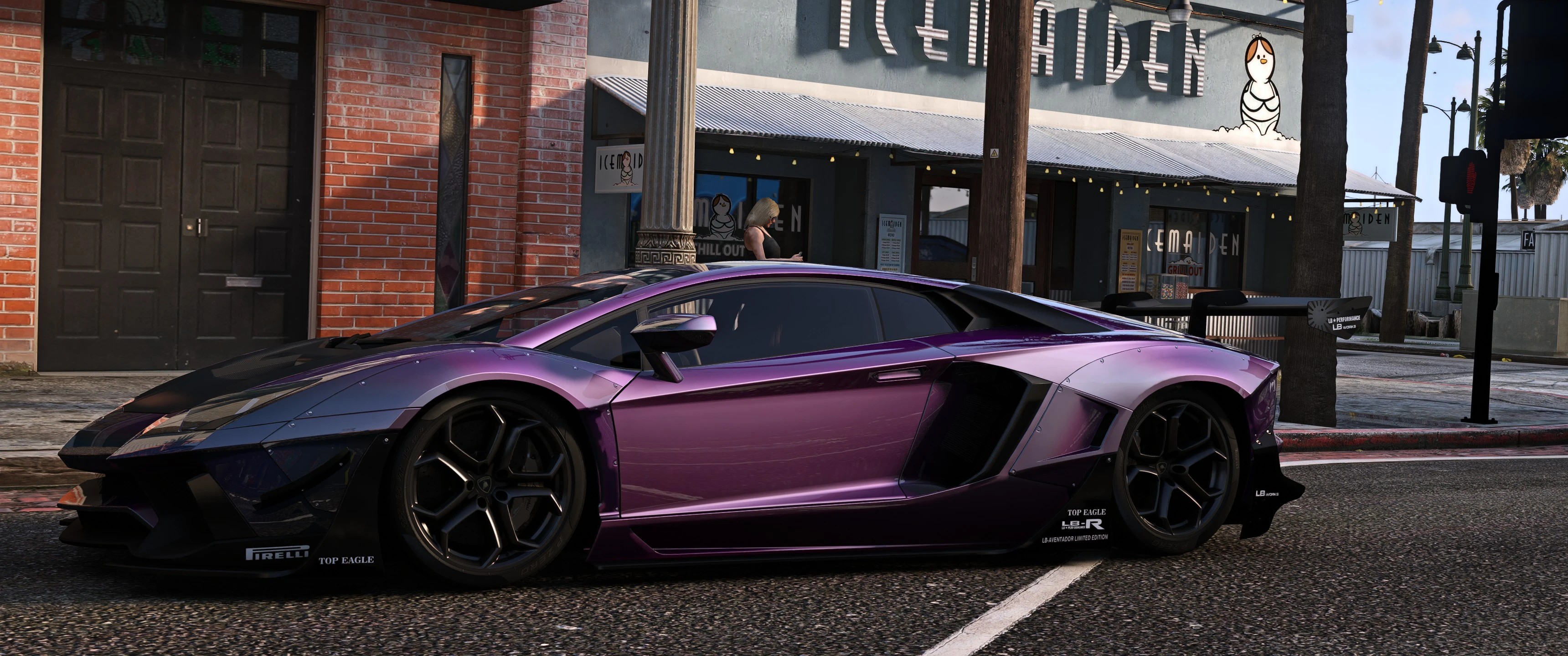 兰博基尼Aventador LP700-4 自由步（Lamborghini Aventador LP700-4 LibertyWalk）