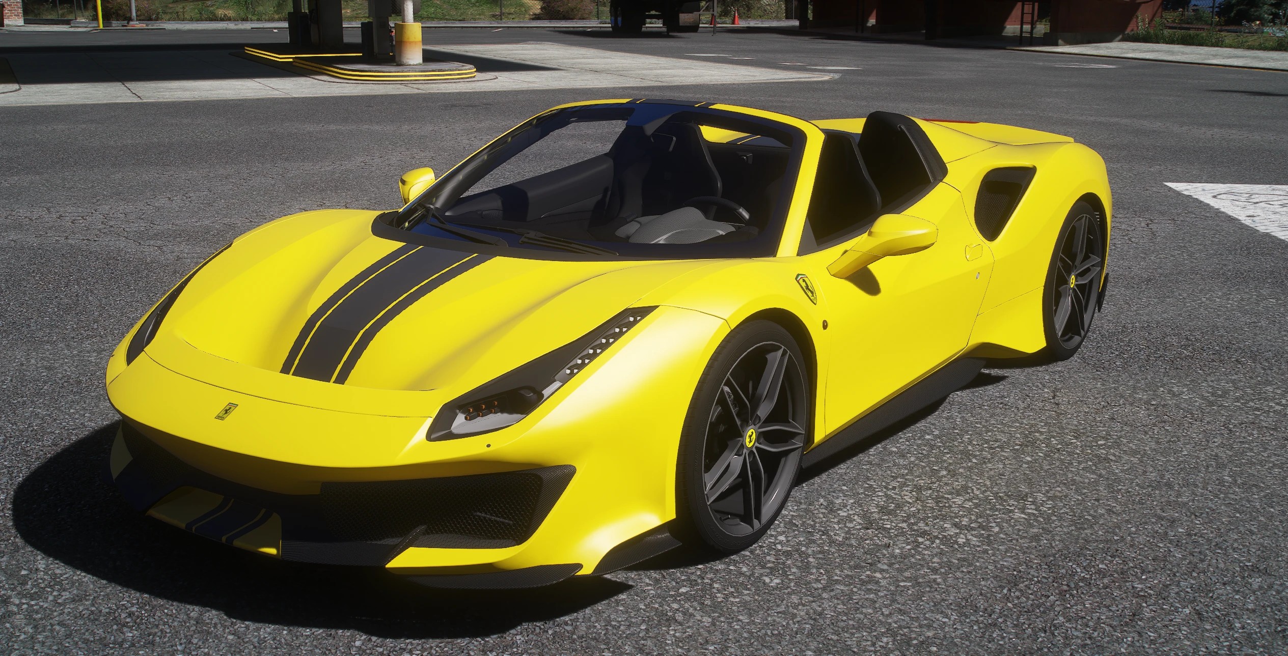 2019款法拉利488 Pista Spider（2019 Ferrari 488 Pista Spider）
