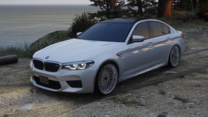 2018款宝马M5 F90（原厂动力 搭载LibertyWalk宽体套件）（2018 BMW M5 F90 (Stock I LibertyWalk)）