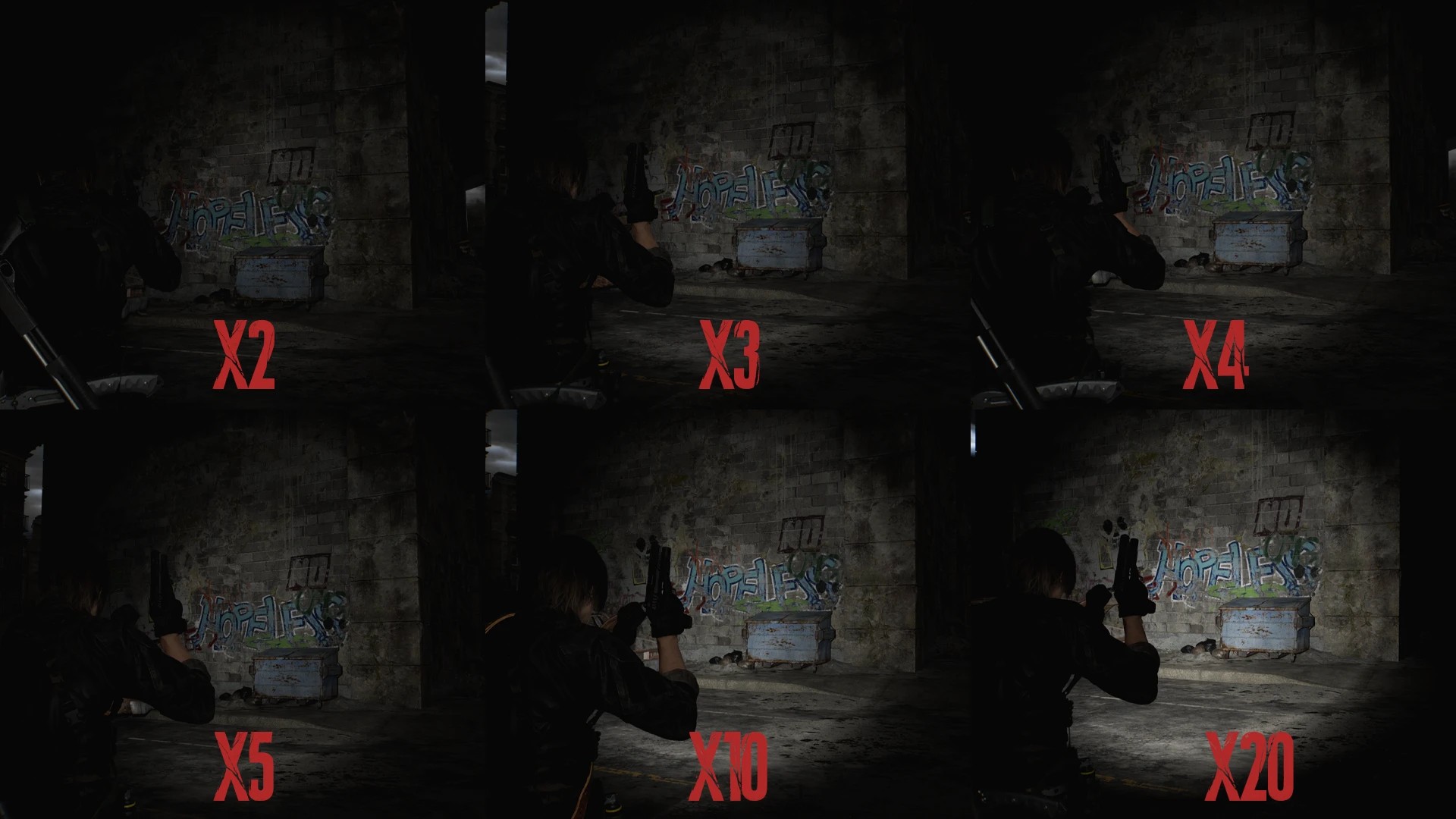 更强力的手电筒与打火机（More intense Flashlight and Lighter）