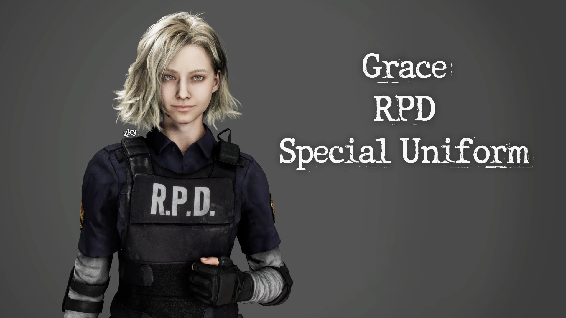 格瑞斯RPD – 特勤制服（Grace RPD – Special Uniform）