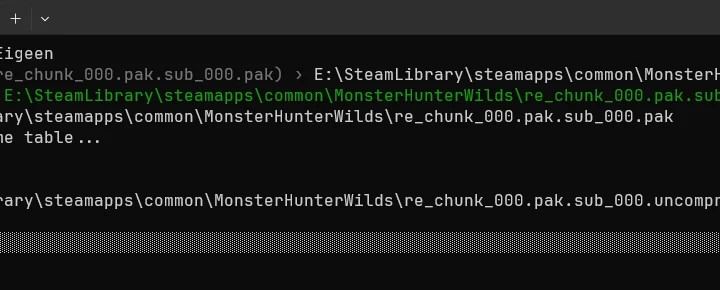 怪物猎人世界 纹理解压工具（MHWs Tex Decompressor Tool）