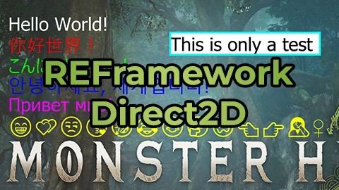 REFramework Direct2D（REFramework Direct2D）