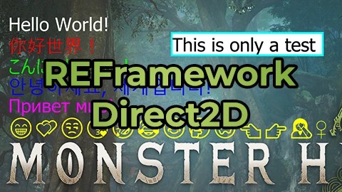 REFramework Direct2D（REFramework Direct2D）