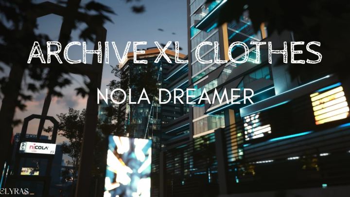 诺拉梦想家存档款 女性V加大码服饰（第2包）（Nola Dreamer’s archive XL clothes for fem V (pack 2)）