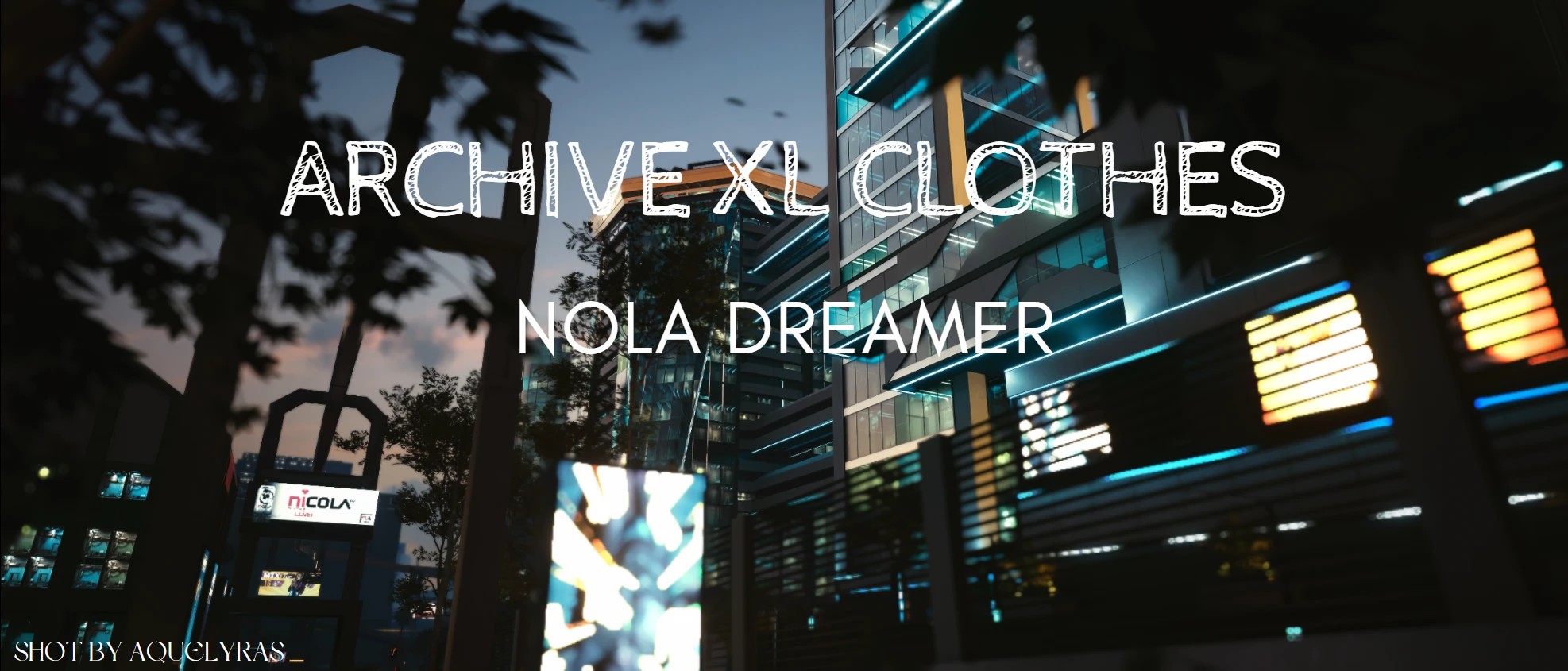 诺拉梦想家存档款 女性V加大码服饰（第2包）（Nola Dreamer’s archive XL clothes for fem V (pack 2)）