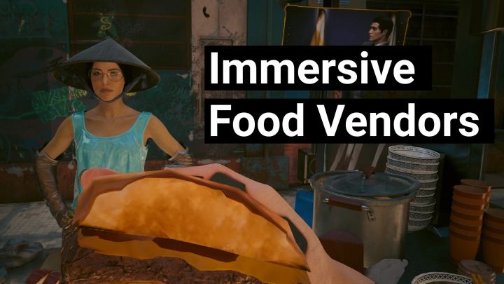 沉浸式餐饮摊贩（Immersive Food Vendors）