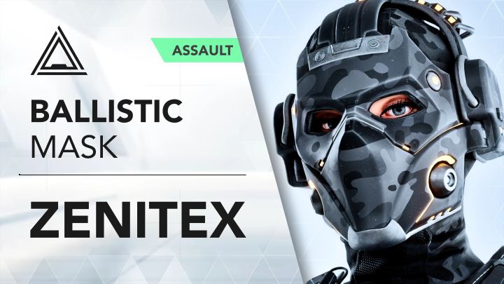 模块化军用防弹面罩 – ArchiveXL (4.0)（Modular Military Ballistic Mask – ArchiveXL (4.0)）