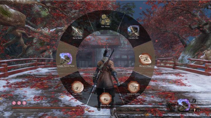 只狼武器轮盘（Sekiro Weapon Wheel）