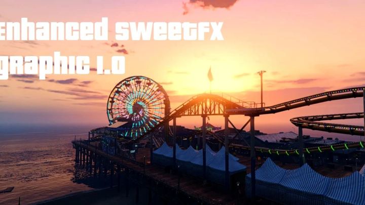 《GTA 5 强化版 SweetFX 画面模组》（GTA 5 Enhanced SweetFX Graphic Mod）