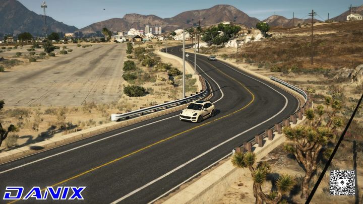 DNX 全新大塞诺拉沙漠道路 – SP-FiveM（DNX New Grand Senora Desert Road – SP-FiveM）