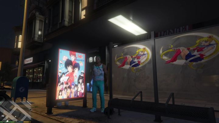 动漫公交候车亭（Anime Bus Shelters）