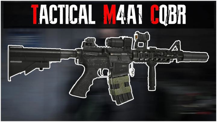 战术M4A1 CQBR V2 更新版（咔哒卡宾枪）（Tactical M4A1 CQBR V2 Updated (Clatter Carbine)）