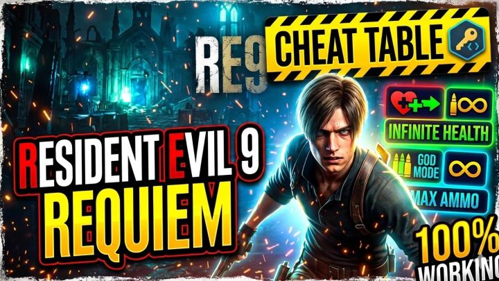 生化危机9 安魂曲 终极修改表 14项功能（Resident Evil 9 Requiem Ultimate Cheat Table 14 Features）