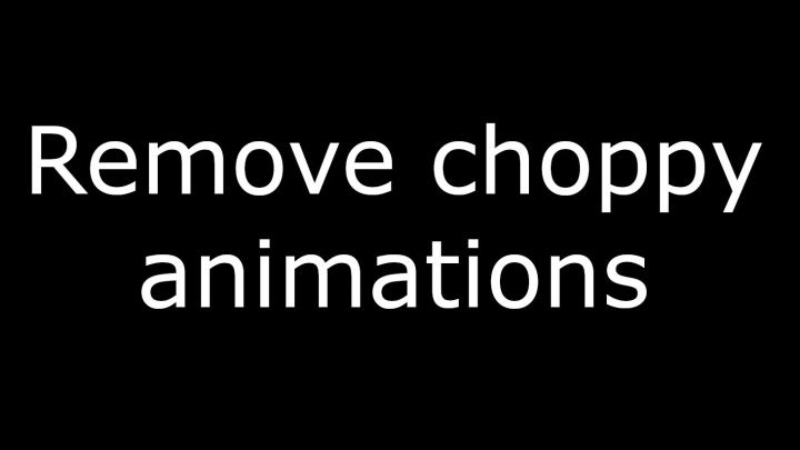 增加动画距离（Increase animation distance）
