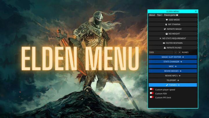 艾尔登菜单 – 游戏修改器（Elden Menu – Game Trainer）