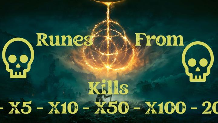 击杀掉落符文倍率2倍-5倍-10倍-50倍-100倍-200倍（Runes from Kills X2 – X5 – X10 – X50 – X100 – X200）