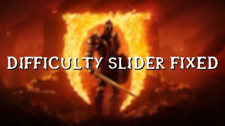 难度滑块已修复（Difficulty Slider Fixed）