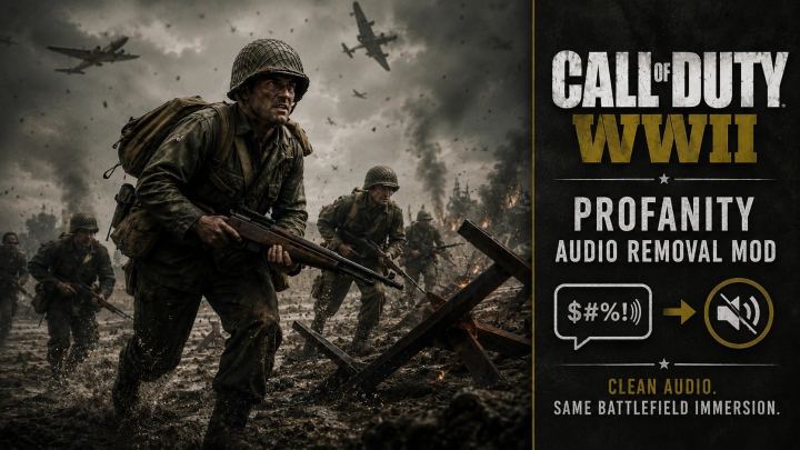 《使命召唤：二战》脏话过滤器（Call of Duty- WWII Profanity Filter）