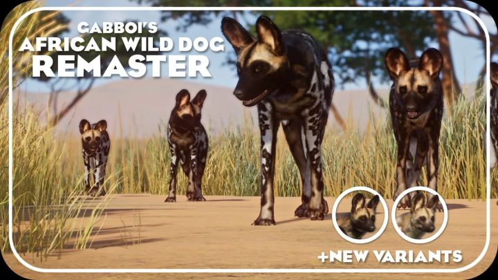 非洲野犬重制与全新变体（1.15版本）（African Wild Dog Remaster and New Variants (1.15)）