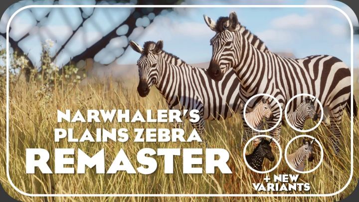 独角鲸的平原斑马重制与新变种（1.16版本）（Narwhaler’s Plains Zebra Remaster and New Variants (1.16)）