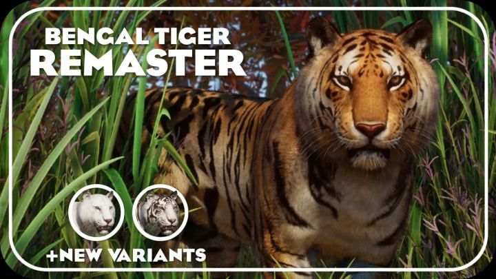 孟加拉虎重制与全新变种（1.20版本）（Bengal Tiger Remaster and New Variants (1.20)）