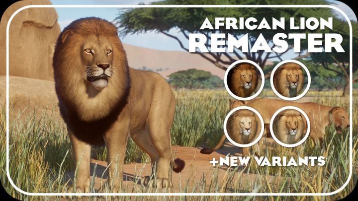 《非洲雄狮重制与全新变体（1.15版本）》（African Lion Remaster and New Variants (1.15)）